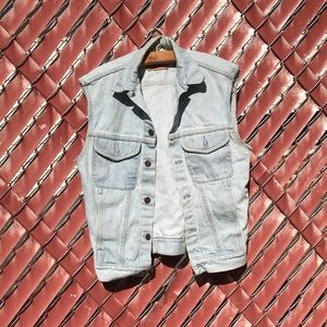 🌸 GAP | denim vest